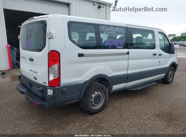 1FBZX2YM1JKA35517 2018 FORD TRANSIT-350 White 