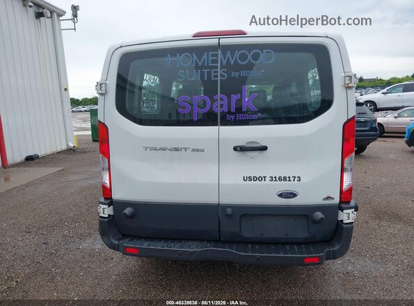 1FBZX2YM1JKA35517 2018 FORD TRANSIT-350 White 