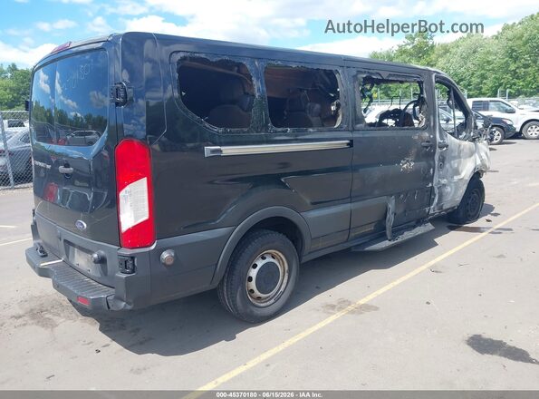 1FBZX2YM1KKA48950 2019 FORD TRANSIT-350 Black Rear right