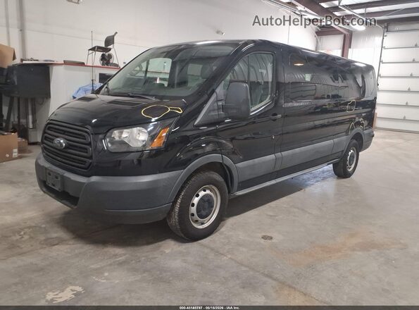 1FBZX2YM2JKB52734 2018 FORD TRANSIT-350 Black Front left