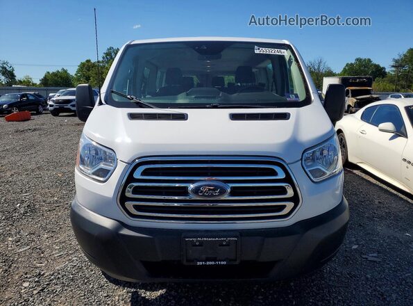 1FBZX2YM3KKB06217 2019 FORD TRANSIT White Front view