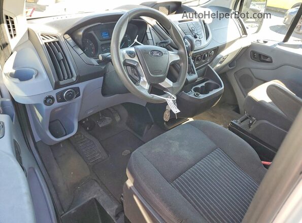 1FBZX2YM3KKB06217 2019 FORD TRANSIT White Dashboard view