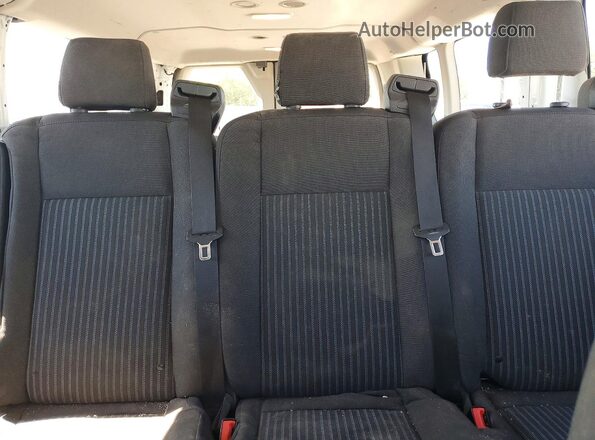 1FBZX2YM3KKB06217 2019 FORD TRANSIT White Rear seats view