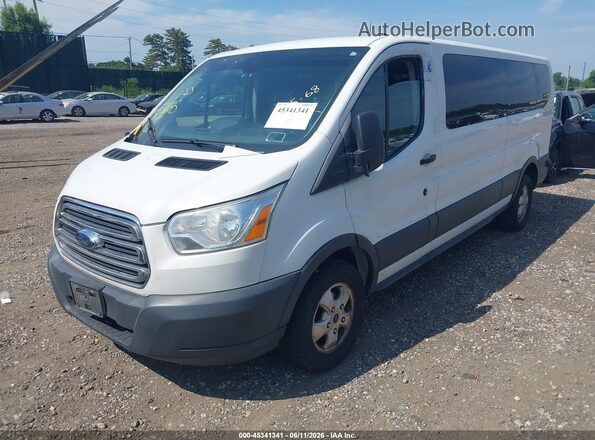 1FBZX2YM5HKA47275 2017 FORD TRANSIT-350 Белый Передняя левая четверть