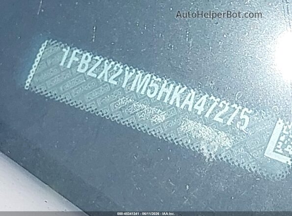 1FBZX2YM5HKA47275 2017 FORD TRANSIT-350 Белый 