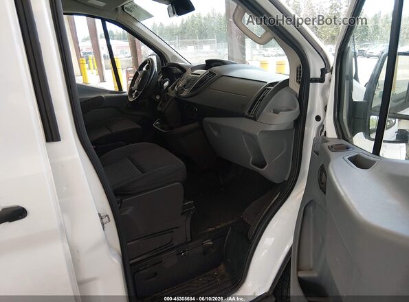 1FBZX2YM6HKB16992 2017 FORD TRANSIT-350 White Vista interior delantera