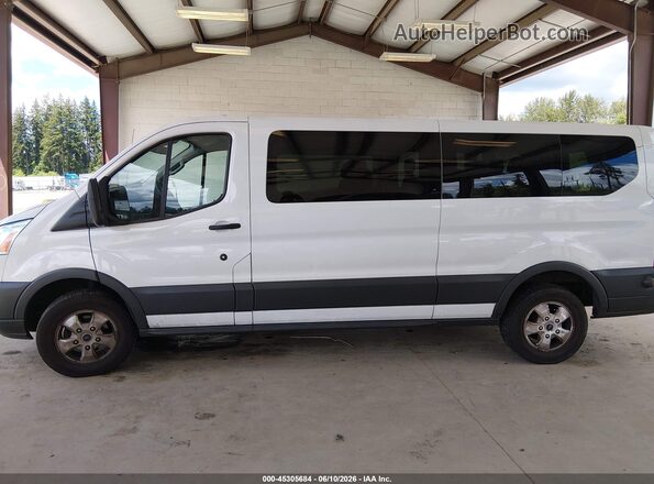 1FBZX2YM6HKB16992 2017 FORD TRANSIT-350 White Vista interior de 360 grados