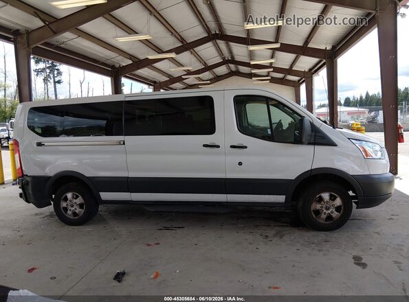 1FBZX2YM6HKB16992 2017 FORD TRANSIT-350 White Vista interior trasera