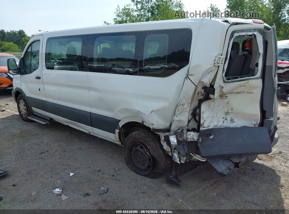 1FBZX2ZM2GKA63835 2016 FORD TRANSIT-350 White Trasero izquierdo