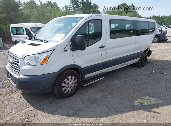 1FBZX2ZM2GKA63835 2016 FORD TRANSIT-350 White Vista tres cuartos delantera izquierda