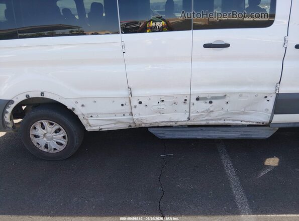 1FBZX2ZM2GKA92560 2016 FORD TRANSIT-350 White Widok z przodu