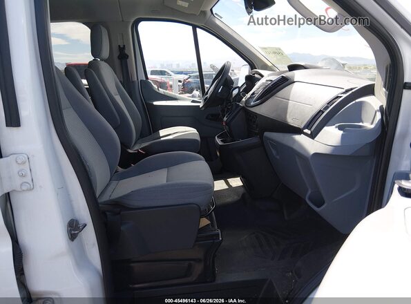 1FBZX2ZM2GKA92560 2016 FORD TRANSIT-350 White Widok wnętrza z przodu