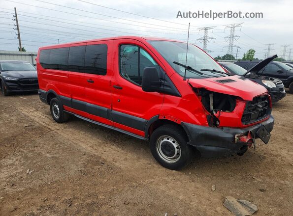 1FBZX2ZM2GKB19028 2016 FORD TRANSIT Red წინა მარჯვენა