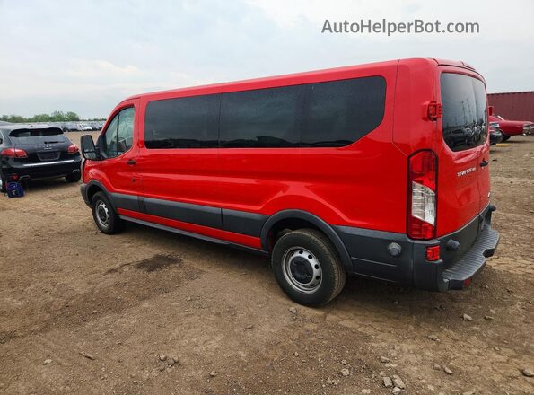 1FBZX2ZM2GKB19028 2016 FORD TRANSIT Red უკანა მარცხენა