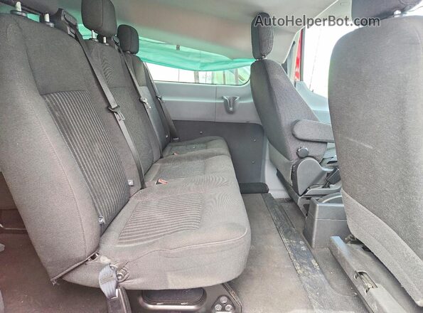 1FBZX2ZM2GKB19028 2016 FORD TRANSIT Red უკანა სალონის ხედი