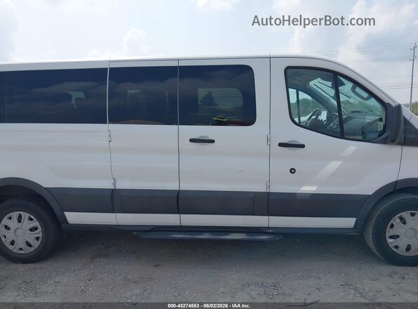 1FBZX2ZM3GKA32769 2016 FORD TRANSIT-350 White Widok wnętrza z tyłu