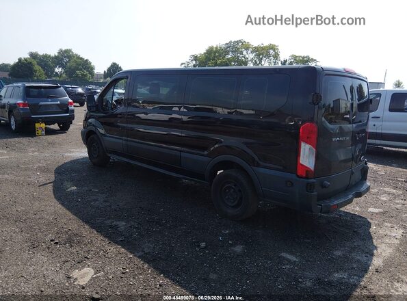 1FBZX2ZM3JKA85768 2018 FORD TRANSIT-350 Black Trasero izquierdo