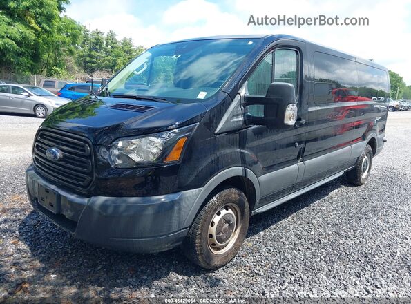 1FBZX2ZM4JKA99825 2018 FORD TRANSIT-350 Black Vista tres cuartos delantera izquierda
