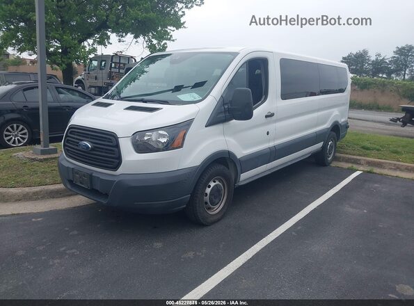 1FBZX2ZM4JKB18857 2018 FORD TRANSIT-350 White Vista tres cuartos delantera izquierda