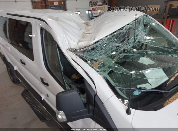 1FBZX2ZM4KKA69130 2019 FORD TRANSIT-350 White Widok z przodu