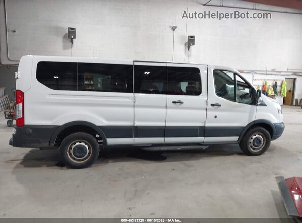 1FBZX2ZM4KKA69130 2019 FORD TRANSIT-350 White Widok wnętrza z tyłu