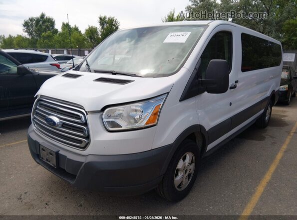 1FBZX2ZM5HKA67203 2017 FORD TRANSIT-350 White Передня ліва чверть