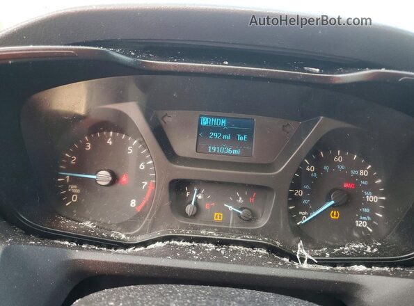 1FBZX2ZM6FKA37561 2017 FORD TRANSIT White Vista del cuadro de instrumentos