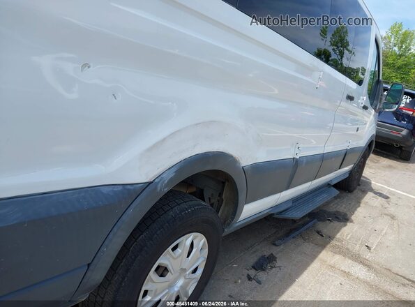 1FBZX2ZM6GKA74885 2016 FORD TRANSIT-350 White Դիմացի տեսք