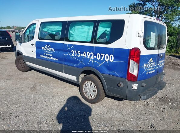 1FBZX2ZM6HKB07224 2017 FORD TRANSIT-350 White Tył lewy