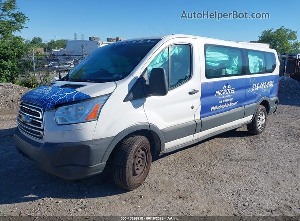 1FBZX2ZM6HKB07224 2017 FORD TRANSIT-350 White Przód lewy
