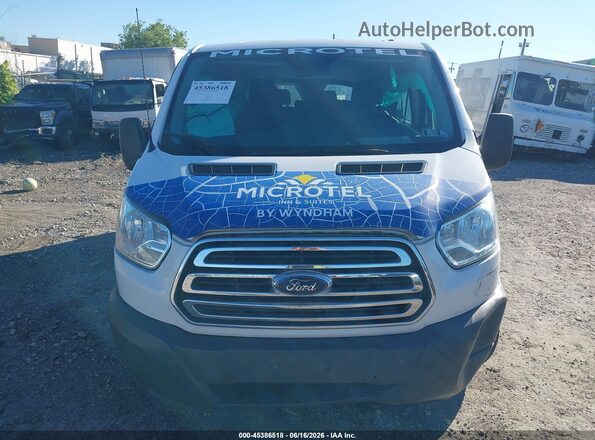 1FBZX2ZM6HKB07224 2017 FORD TRANSIT-350 White Widok zestawu wskaźników