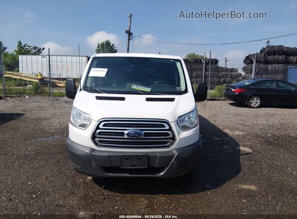1FBZX2ZM8JKA84258 2018 FORD TRANSIT-350 White Vista del cuadro de instrumentos
