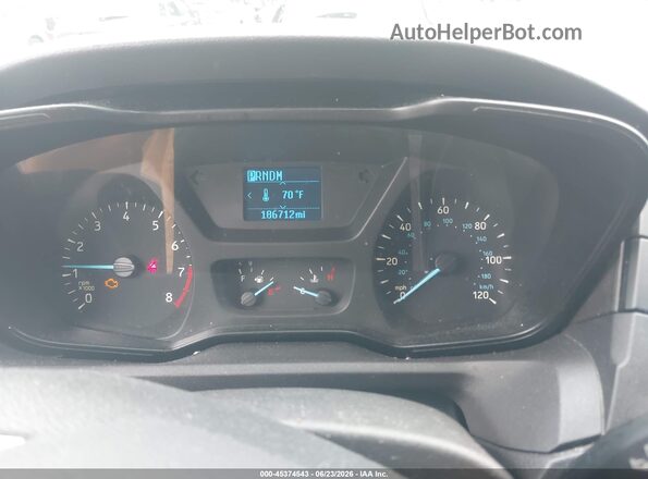 1FBZX2ZM9HKA72663 2017 FORD TRANSIT-350 White Widok tylnych siedzeń
