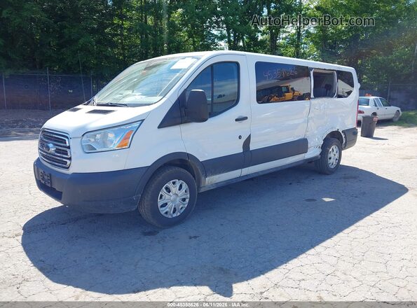 1FBZX2ZMXGKB12196 2016 FORD TRANSIT-350 White Передня ліва чверть