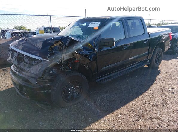 1FTVW3LK9SWG30859 2025 FORD F-150 LIGHTNING Black Front left