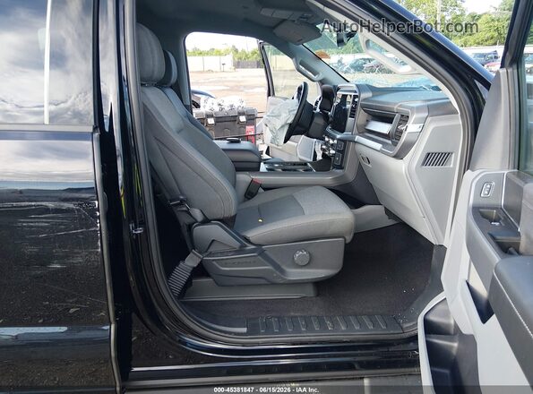 1FTVW3LK9SWG30859 2025 FORD F-150 LIGHTNING Black Front interior view
