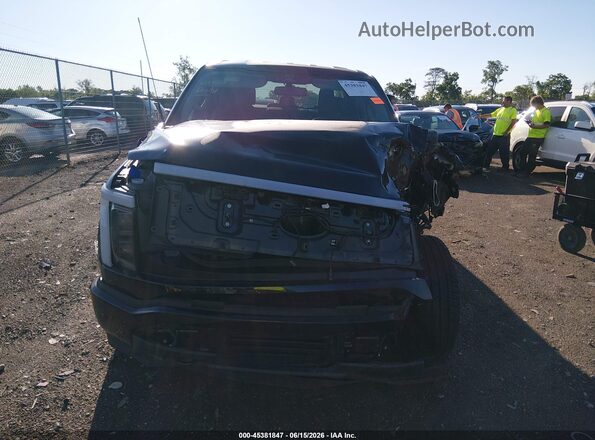 1FTVW3LK9SWG30859 2025 FORD F-150 LIGHTNING Black Rear interior view