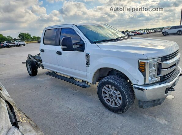 1FD7W2B66KED44136 2019 FORD F250 Белый Передняя правая четверть