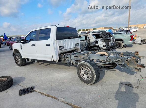 1FD7W2B66KED44136 2019 FORD F250 Белый Задняя левая четверть