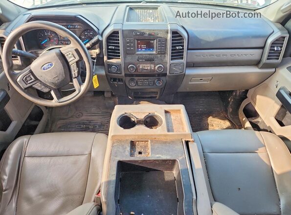 1FD7W2B66KED44136 2019 FORD F250 Белый Вид панели приборов