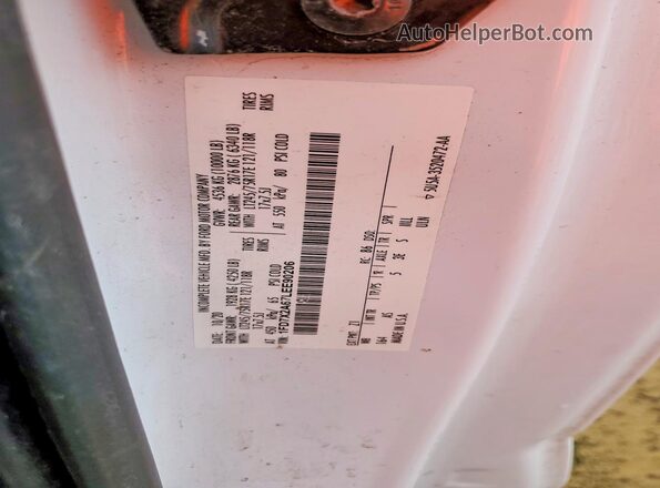 1FD7X2A67LEE90206 2020 FORD F250 White Vista del compartimento del motor