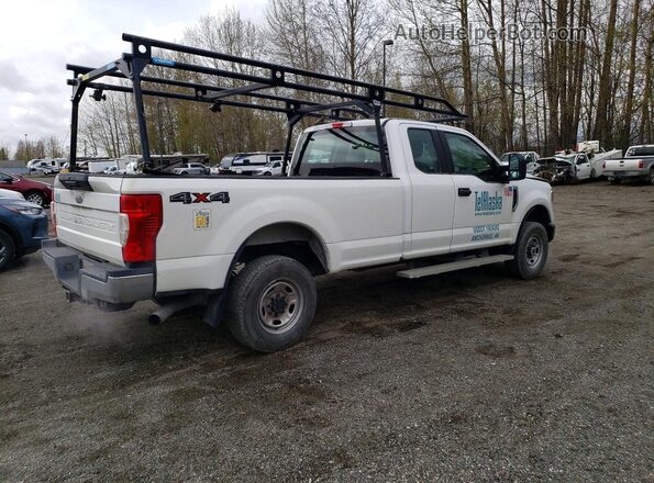1FD7X2B67MEC70614 2021 FORD F250 Белый Задняя правая четверть