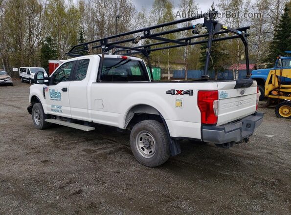 1FD7X2B67MEC70614 2021 FORD F250 Белый Задняя левая четверть