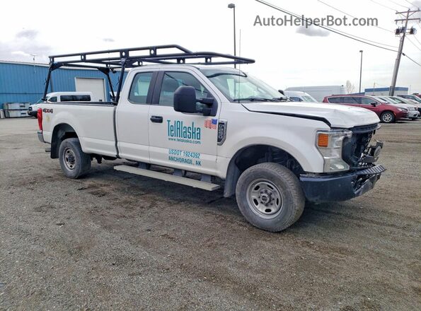 1FD7X2B67MEC70614 2021 FORD F250 Белый Передняя правая четверть