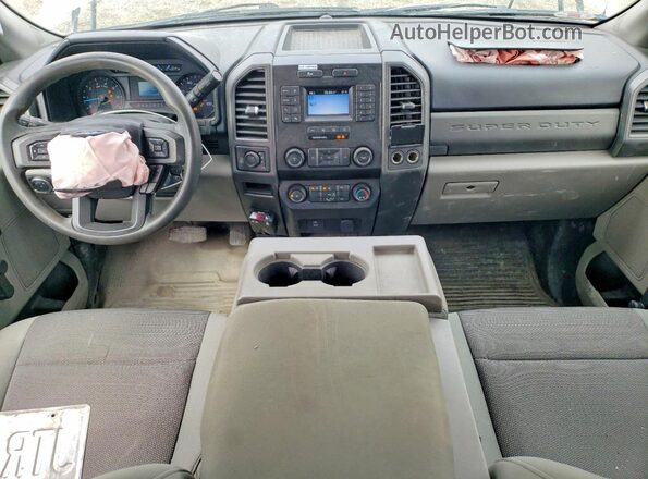 1FD7X2B67MEC70614 2021 FORD F250 Белый Вид панели приборов