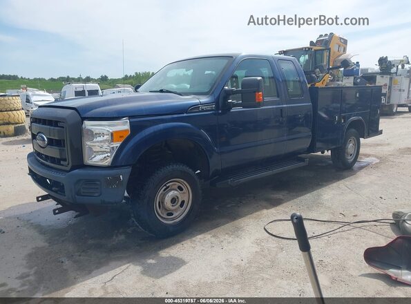 1FD7X2B69GEC46609 2016 FORD F-250 Blue Przód lewy