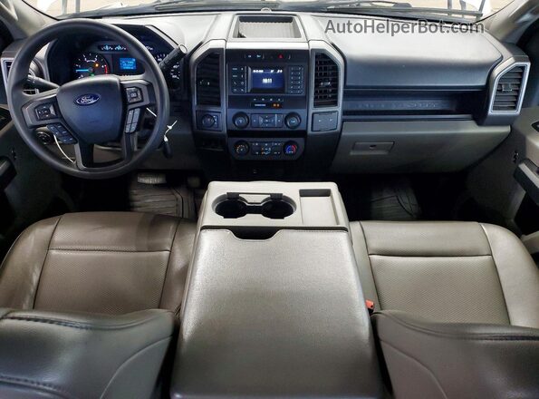 1FD8W3HT5NED68651 2022 FORD F350 White Vista del salpicadero