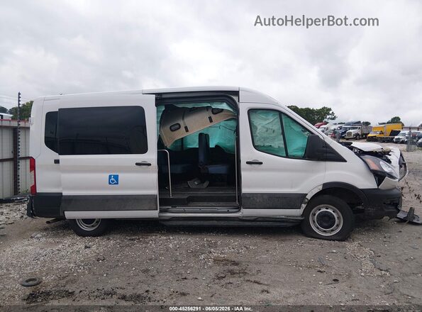 1FDAX2C84PKB72801 2023 FORD TRANSIT-350 White ხელსაწყოთა პანელის ხედი