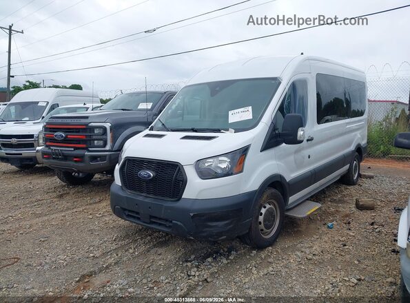 1FDAX2CG2NKA69820 2022 FORD TRANSIT-350 White Vista tres cuartos delantera izquierda
