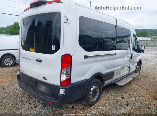 1FDAX2CG2NKA69820 2022 FORD TRANSIT-350 White Trasero derecho
